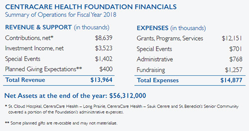 foundation financials infographic