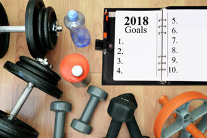 exercise equipment and 2018 calendar