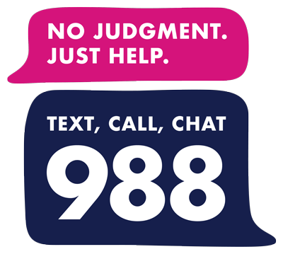 Text, call, chat 988