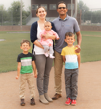 Katie Weisbrich and family